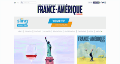 Desktop Screenshot of france-amerique.com